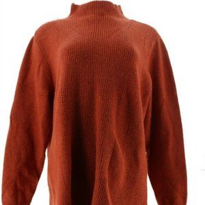 H by Halston Rust Sweater
